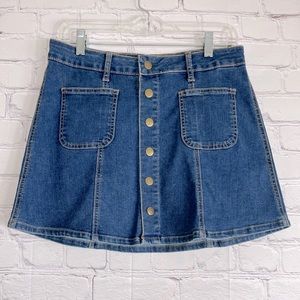 Denim Altar’d State Mini Skirt